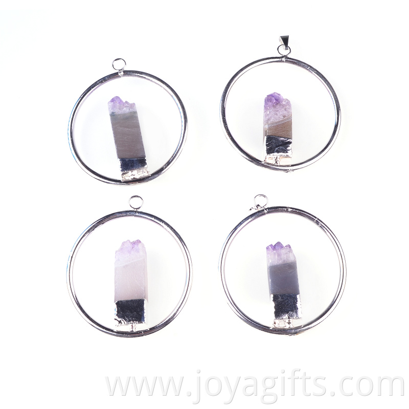 amethyst pendant necklace